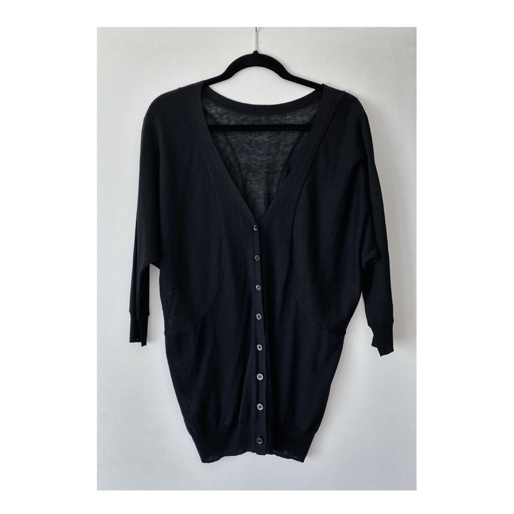 Neil Barrett silk linen cardigan size xs